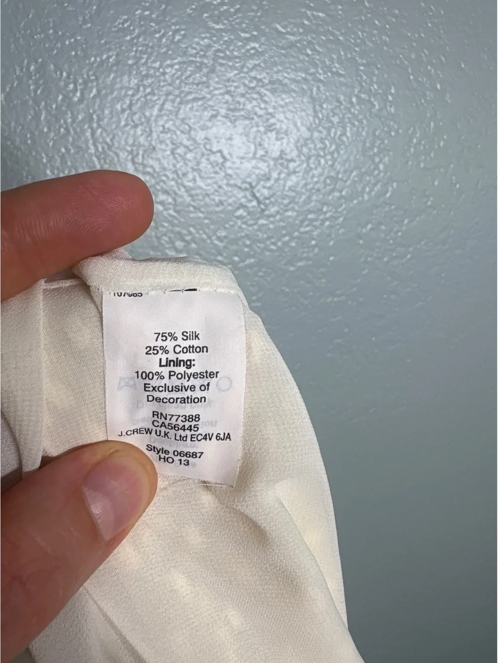 J. Crew silk jcrew